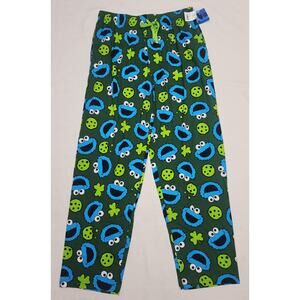 Sesame street cookie monster pajamas women's Large